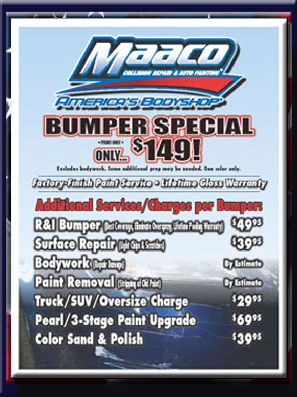 Maaco Specials Maaco Paint Prices