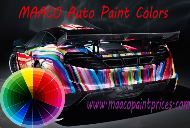 Maaco auto paint colors